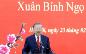 Tổng Bí thư Tô Lâm: Quyết tâm thực hiện thắng lợi các mục tiêu 100 năm của Đảng và Đất nước
