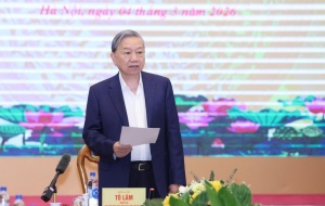 Tổng Bí thư: Công tác chính trị, tư tưởng phải thực sự đi trước, mở đường