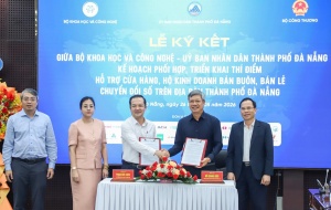 Bộ KH&CN phối hợp, triển khai thí điểm hỗ trợ chuyển đổi số cho hộ kinh doanh tại TP. Đà Nẵng
