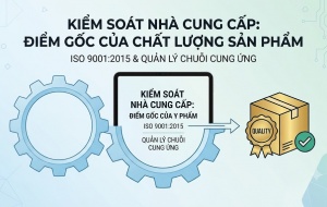Kiểm soát nhà cung cấp: Điểm gốc của chất lượng sản phẩm