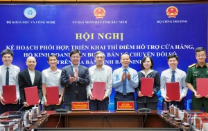Bắc Ninh thí điểm chuyển đổi số cho cửa hàng, hộ kinh doanh bán buôn, bán lẻ