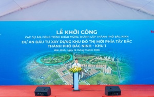 Vingroup khởi công dự án đầu tư xây dựng khu đô thị mới phía Tây Bắc thành phố Bắc Ninh