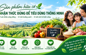 Sản phẩm hữu cơ - giá trị thật trong nền kinh tế xanh và tiêu dùng bền vững