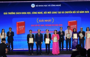 Sách Đỏ Việt Nam được trao Giải Nhất sách khoa học, công nghệ, đổi mới sáng tạo và chuyển đổi số năm 2026