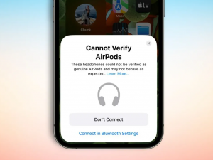Phát hiện AirPods giả nhờ nâng cấp lên iOS 16