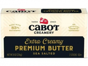 Thu hồi hơn 770 kg bơ Cabot Creamery nghi nhiễm khuẩn