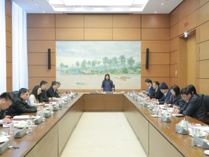 Tiểu ban nhân sự và Văn phòng Hội đồng bầu cử quốc gia họp triển khai công tác chuẩn bị bầu cử đại biểu Quốc hội Khóa XVI và đại biểu HĐND các cấp nhiệm kỳ 2026 - 2031