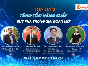 Tọa đàm trực tuyến: ‘Tăng tốc năng suất - Bứt phá trong giai đoạn mới’