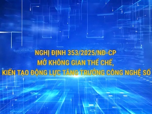 Nghị định 353/2025/NĐ-CP: Mở không gian thể chế, kiến tạo động lực tăng trưởng công nghệ số
