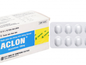 Bộ Y tế yêu cầu thu hồi toàn quốc thuốc Aclon do vi phạm mức độ 2