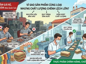 Vì sao sản phẩm cùng loại nhưng chất lượng chênh lệch?