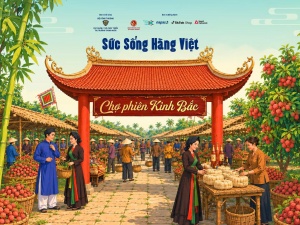 'Chợ phiên Kinh Bắc' tại Hà Nội: Kết nối tiêu thụ nông sản, đặc sản tiêu biểu của Bắc Ninh