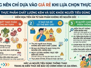 6 dấu hiệu nhận biết thực phẩm kém chất lượng trước khi mua
