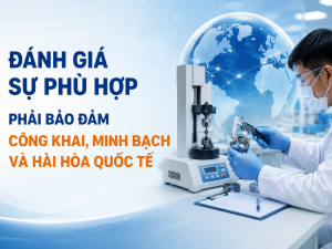 Đánh giá sự phù hợp phải bảo đảm công khai, minh bạch và hài hòa quốc tế