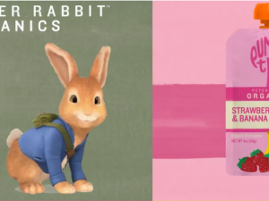 Thu hồi túi trái cây nghiền hữu cơ Pumpkin Tree Peter Rabbit Organics do nguy cơ lẫn nhựa mềm