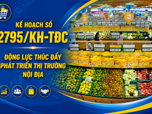 Kế hoạch số 2795/KH-TĐC: Động lực thúc đẩy phát triển thị trường nội địa