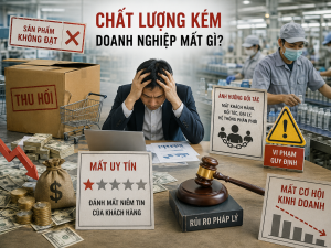 Sự cố chất lượng: Không chỉ là bài toán tiền bạc
