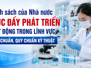 Chính sách của Nhà nước thúc đẩy phát triển hoạt động tiêu chuẩn, quy chuẩn kỹ thuật