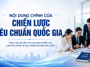 Chiến lược tiêu chuẩn quốc gia: Công cụ định hướng tổng thể, dài hạn cho hoạt động tiêu chuẩn
