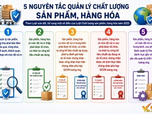5 nguyên tắc quản lý chất lượng sản phẩm, hàng hóa theo mức độ rủi ro