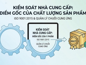 Kiểm soát nhà cung cấp: Điểm gốc của chất lượng sản phẩm