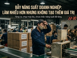Làm nhiều hơn nhưng không tạo thêm giá trị: Bẫy năng suất doanh nghiệp dễ mắc
