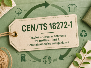 CEN/TS 18272-1: Đặt nền tảng tiêu chuẩn cho kinh tế tuần hoàn ngành dệt may châu Âu