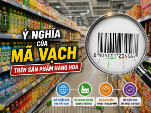 Mã vạch trên sản phẩm: 'Chìa khóa' nhận diện và quản lý hàng hóa