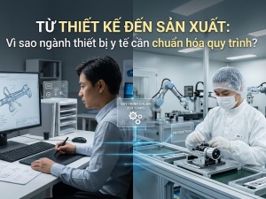 Từ thiết kế đến sản xuất: Vì sao ngành thiết bị y tế cần chuẩn hóa quy trình?