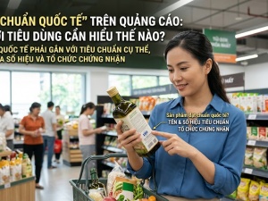 'Đạt chuẩn quốc tế' trên quảng cáo: Người tiêu dùng cần hiểu thế nào?
