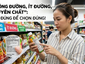 Sản phẩm “không đường”, “ít đường”, “nguyên chất”: Người tiêu dùng cần hiểu đúng thế nào?