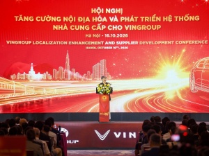Vingroup ưu đãi phí thuê đất và cam kết đầu ra dài hạn cho doanh nghiệp hỗ trợ Việt Nam