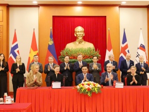 Việt Nam ký Hiệp định Thương mại Tự do các nước thành viên Hiệp hội Mậu dịch tự do châu Âu - EFTA 