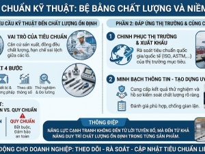Tiêu chuẩn tạo nền tảng nâng cao năng lực cạnh tranh của sản phẩm