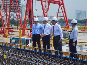 VinGroup tăng tốc thi công tuyến đường sắt tốc độ cao Bến Thành – Cần Giờ