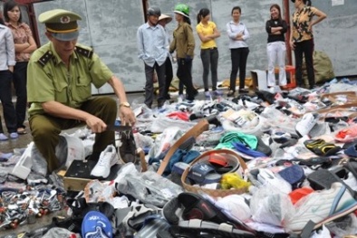 Bắt giữ hàng loạt hàng hóa Trung Quốc kém chất lượng