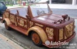 Ôtô gỗ tự chế đầu tiên tại Việt Nam