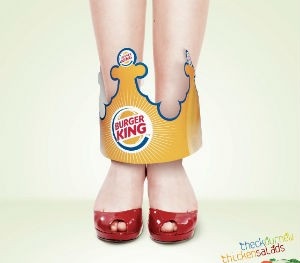 Những quảng cáo sáng tạo của thương hiệu Burger King