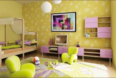 Phòng ngủ cho bé yêu