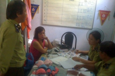 Bộ Công an giám định áo ngực Trung Quốc chứa "chất lạ"