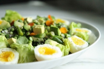 Thải độc cơ thể với món salad "xanh"