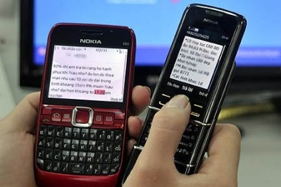 Gửi tin nhắn rác làm mồi nhử lừa tiền khách hàng