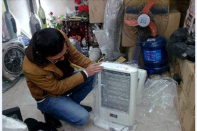 Thận trọng mua máy sưởi ấm mùa đông