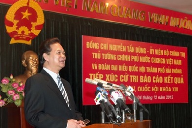 Thủ tướng Nguyễn Tấn Dũng: Kiên quyết loại bỏ nhóm lợi ích