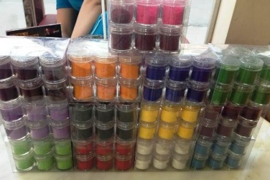 “Nail bột nhung": Quà làm đẹp Noel “siêu độc”