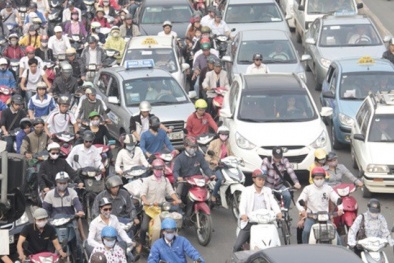 Hà Nội cấm xe dịp Tết Quý Tỵ trên nhiều tuyến phố