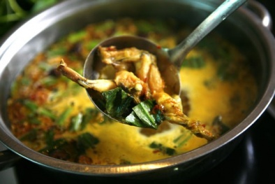 Thơm ngon lẩu ếch