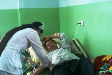 Trưởng công an xã bị côn đồ dùng mã tấu chém