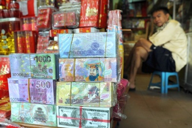 Sẽ đề xuất phạt hành vi vận chuyển vàng mã