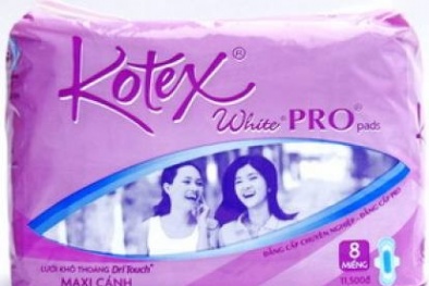 Cấm quảng cáo băng vệ sinh trong giờ... ăn cơm